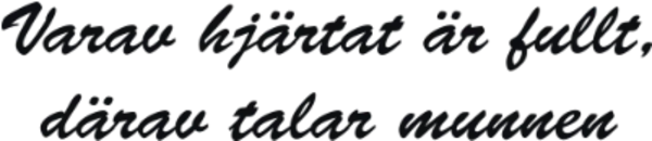 Kategoribild för Svenska texter