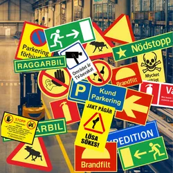 Kategoribild för Arbetsplatsskyltar