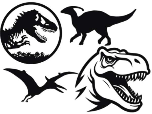 Kategoribild för Dinosaurier