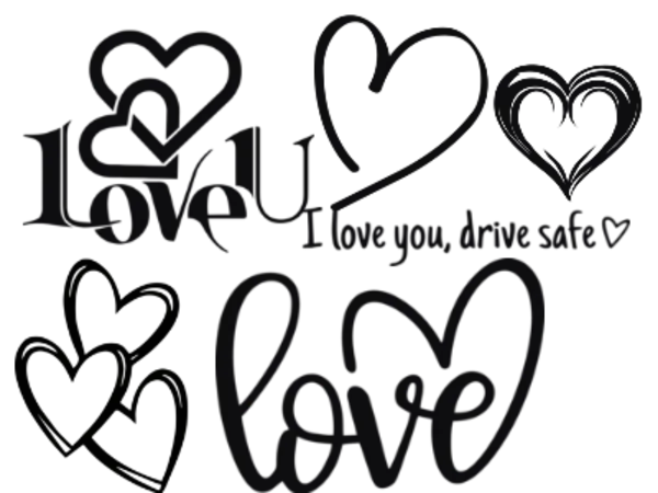 Kategoribild för Hjärtan & Kärlek