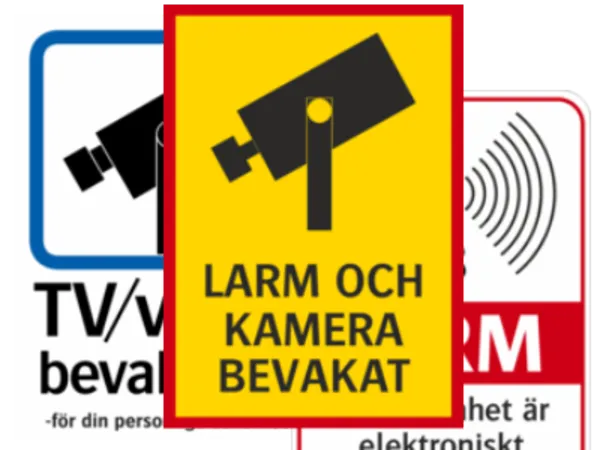 Kategoribild för Larm - Kamera