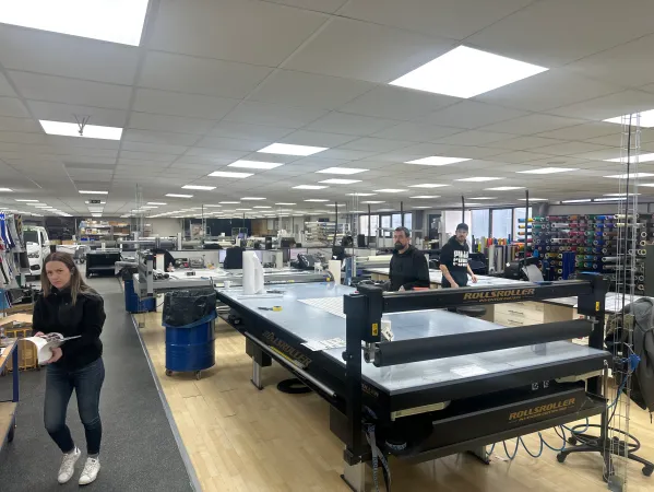 Gruppfoto på personalen