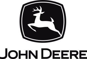 Datorskuren dekal Logo John Deere
