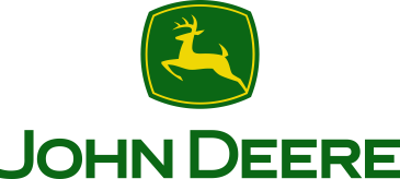 Datorskuren dekal Logo John Deere