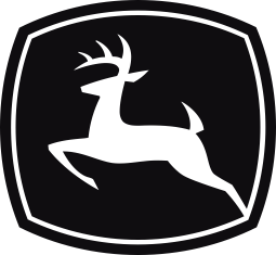 Datorskuren dekal Logo John Deere