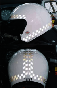 Universalstorlek Dekalkit för Hjälm.