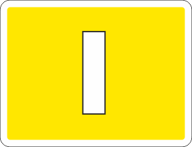 Bakgrund med siffra för tävlande i cupen. Skall monteras vänster sida uppe på bakrutan. storlek 150x115mm.