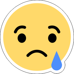 Printad Emojidekal