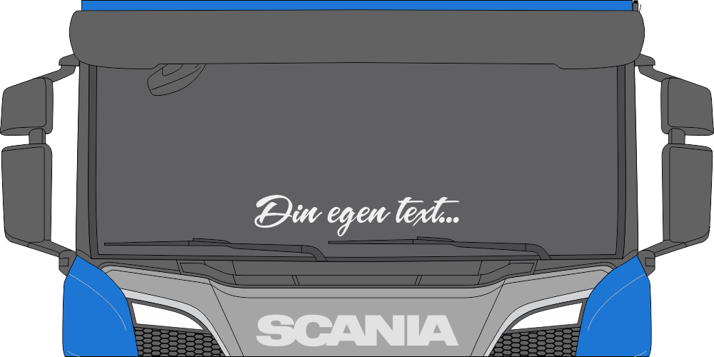 Vill du ha den för montage på insida så väljer du spegelvänd.

