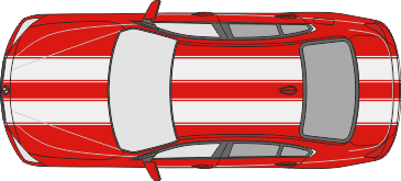 Datorskuren sidostreamer av 8-års vinyl. OBS! Pris per meter. Försedd med appliceringstejp för enklare montage.

Ange bilmodell för att få dina stripes anpassade för att passa just din bil.

Det är satt standard 5 meter. Det är räcker för en vanlig normalbil.