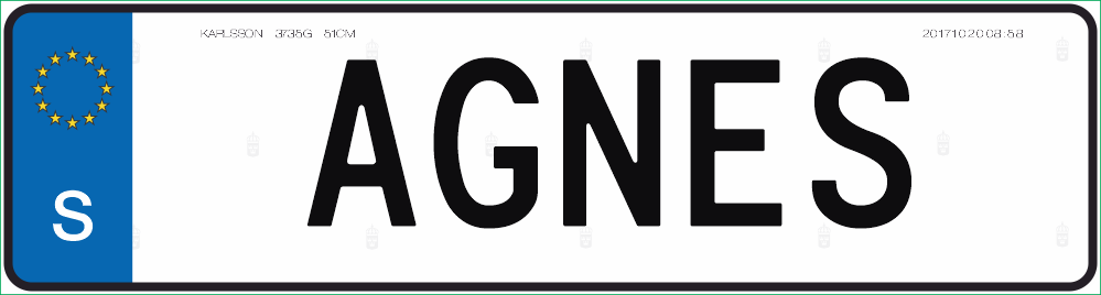 280x75mm Barnvagnsskylten levereras med kedja för enkel montering. 3mm hårdplast. Bakgrunden är reflekterande vit. 

