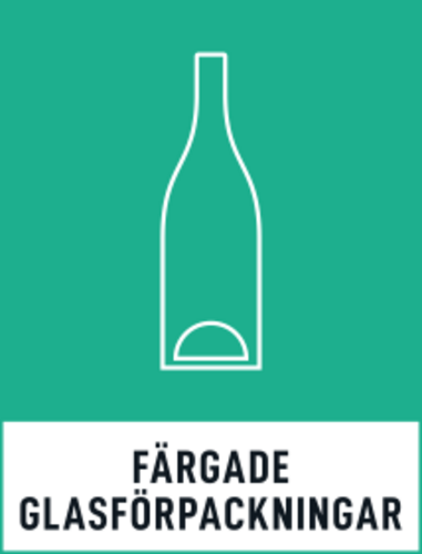 Glas - Färgade glasförpackningar