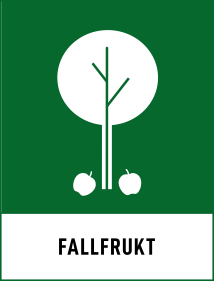 Trädgårdsavfall - Fallfrukt