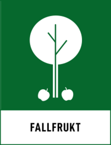 Trädgårdsavfall - Fallfrukt