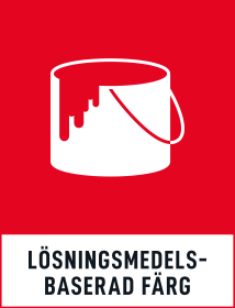 Farligt avfall - Lösningsmedelsbaserad färg