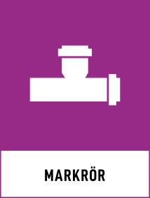 Plast & Gummi - Markrör