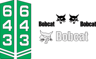 Dekalsats för Bobcat 643.