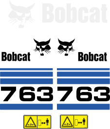 Dekalsats för Bobcat 763.