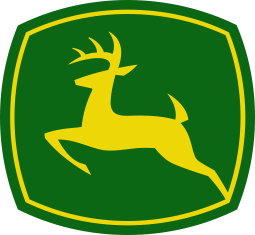 Datorskuren dekal Logo John Deere