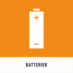 Märkning Batterier