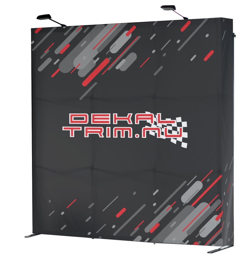 Mässvägg 2250x2250mm inkl LED-belysning