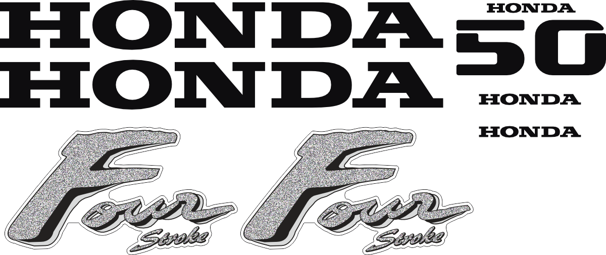 50k Four stroke Komplett.