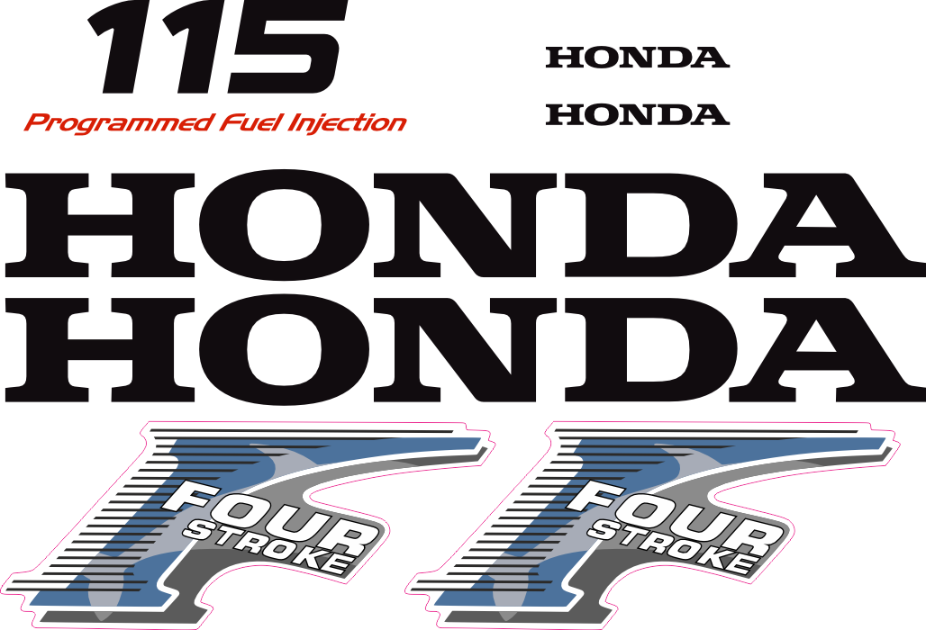 115k Four stroke Komplett.