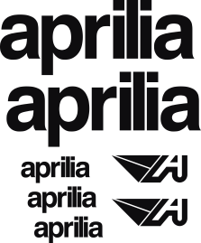 231x280mm Datorskuret dekalkit för minimotos. Går att få i valfri färg.