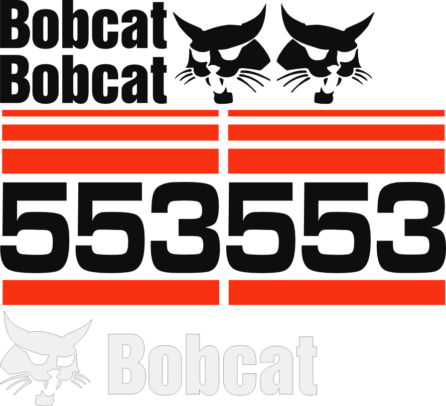 Dekalsats för Bobcat 553.