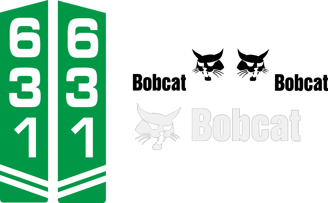 Dekalsats för Bobcat 631.