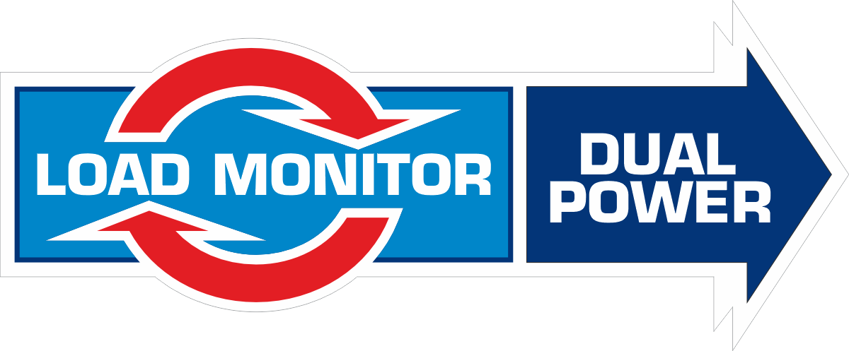 Printad Dekal Load Monitor Dual Power