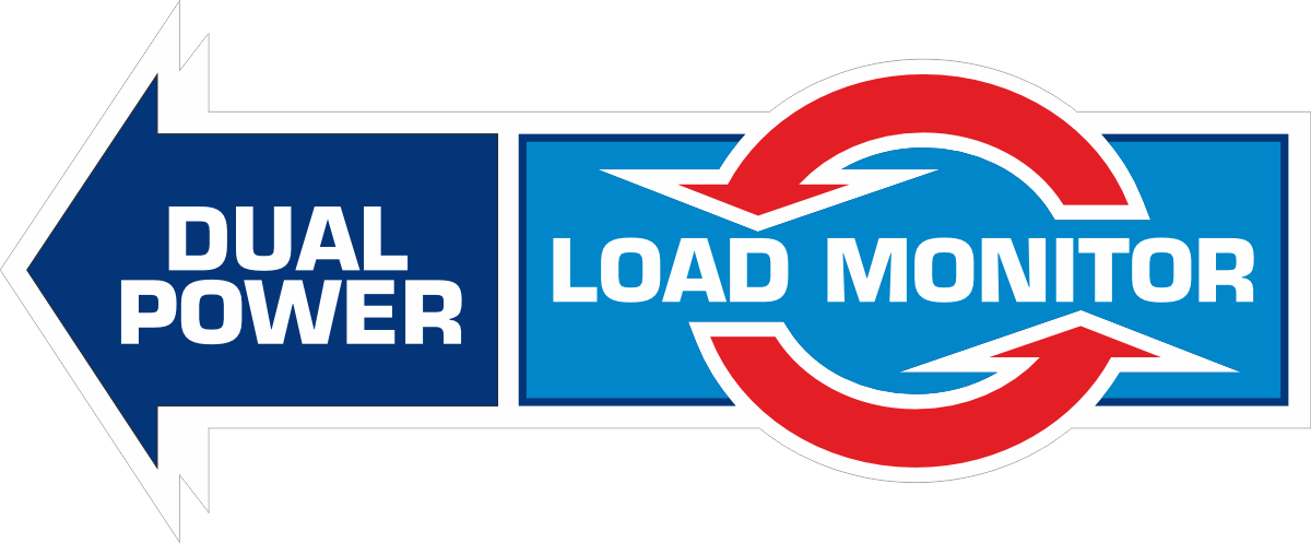 Printad Dekal Load Monitor Dual Power