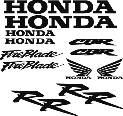 258x243mm Datorskuret dekalkit för minimotos. Går att få i valfri färg.