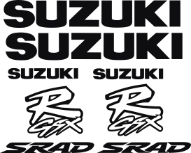 233x187mm Datorskuret dekalkit för minimotos. Går att få i valfri färg.