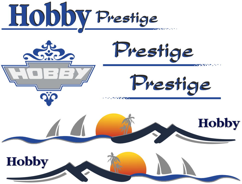 Reproduktion av dekaler till Hobby Prestige.
