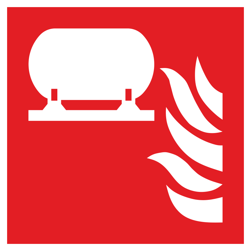 F012 Fast brandsläckningsinstallation