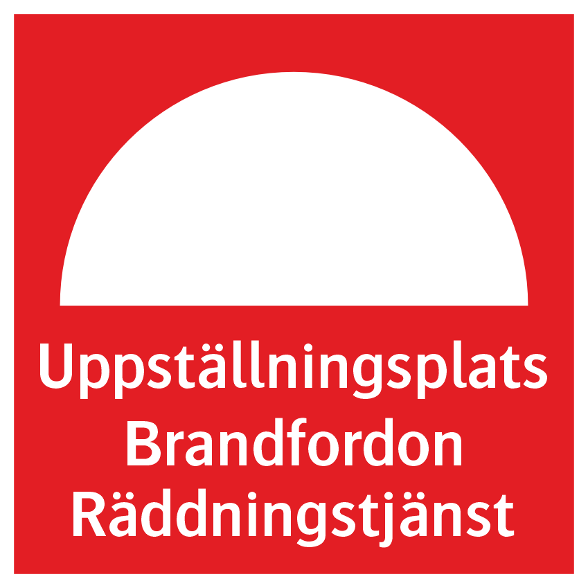 Uppställningsplats  Brandfordon  Räddningstjänst  