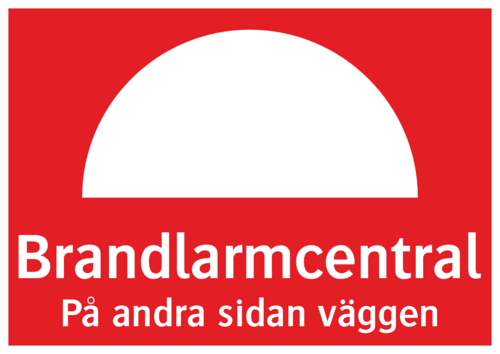 Brandlarmcentral På andra sidan väggen 