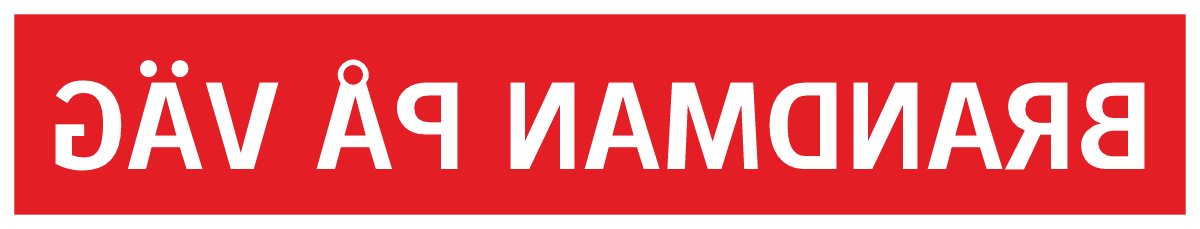 BRANDMAN PÅ VÄG 
