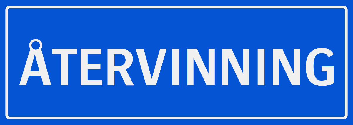 ÅTERVINNING 