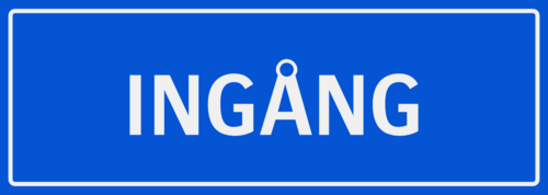 INGÅNG 