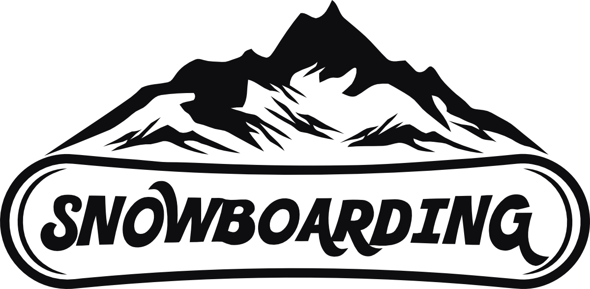 Snowboarding dekal