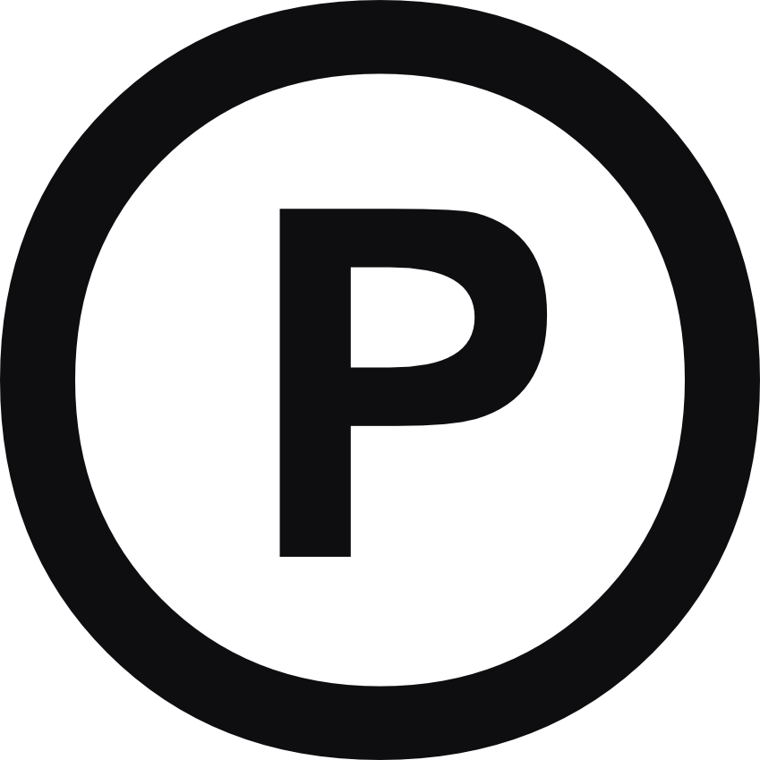 Datorskuren dekal. Tvättsymbol. Tvättsymbolen betyder att kemtvätt med PCE eller petroleumbaserade tvättvätskor går bra.