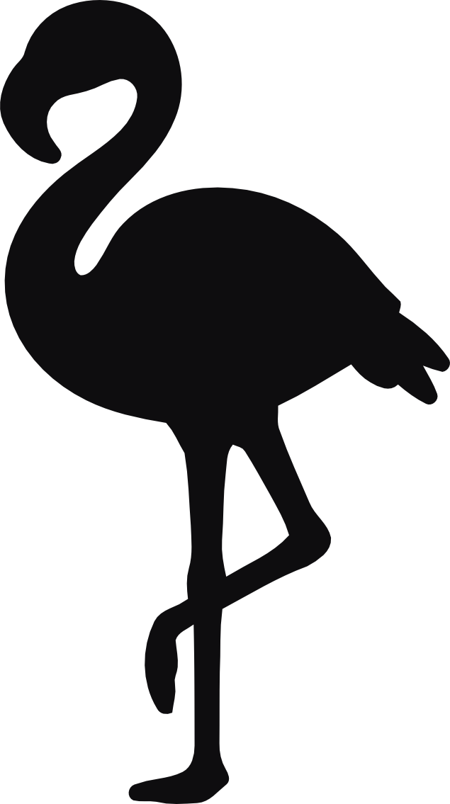 Flamingo dekal