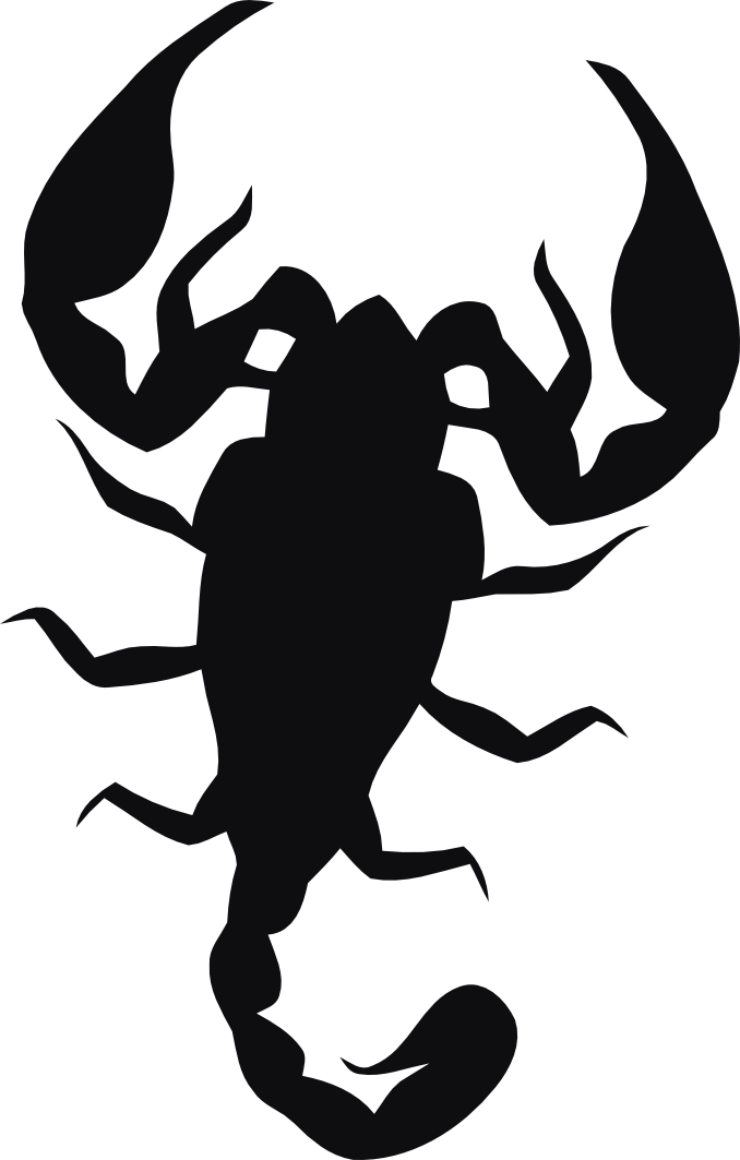 Skorpion dekal