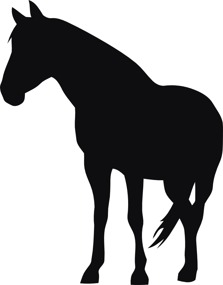 Häst dekal