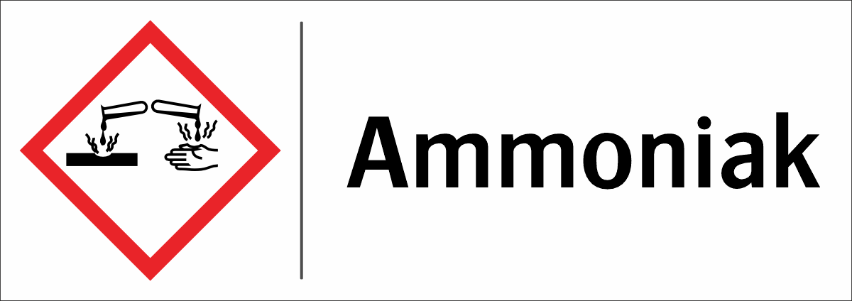 Skylten finns i aluminium (plan), plast, klisterdekal. Storlek 297x105mm