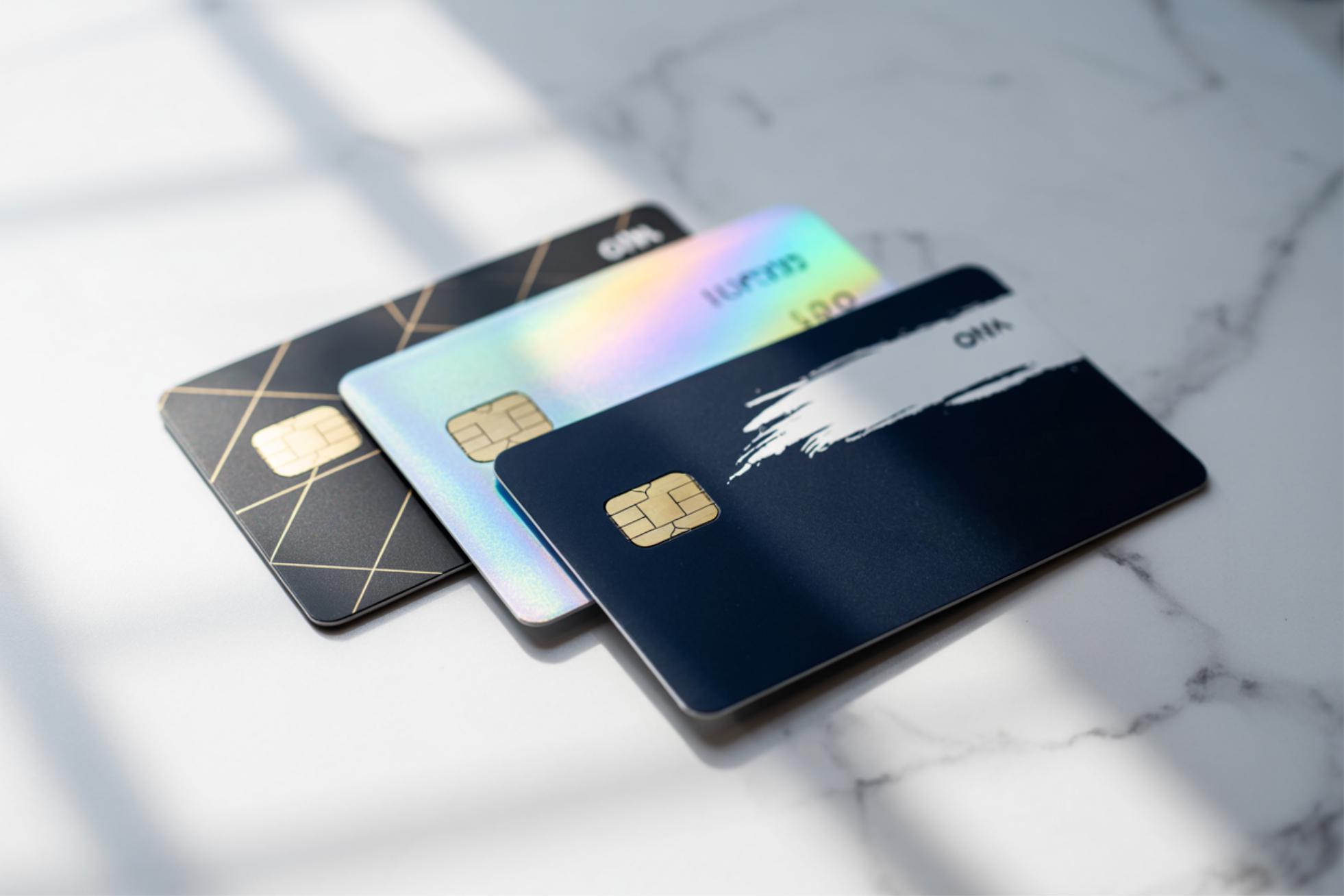 Kreditkortsdekal Personlig dekal för kreditkort.