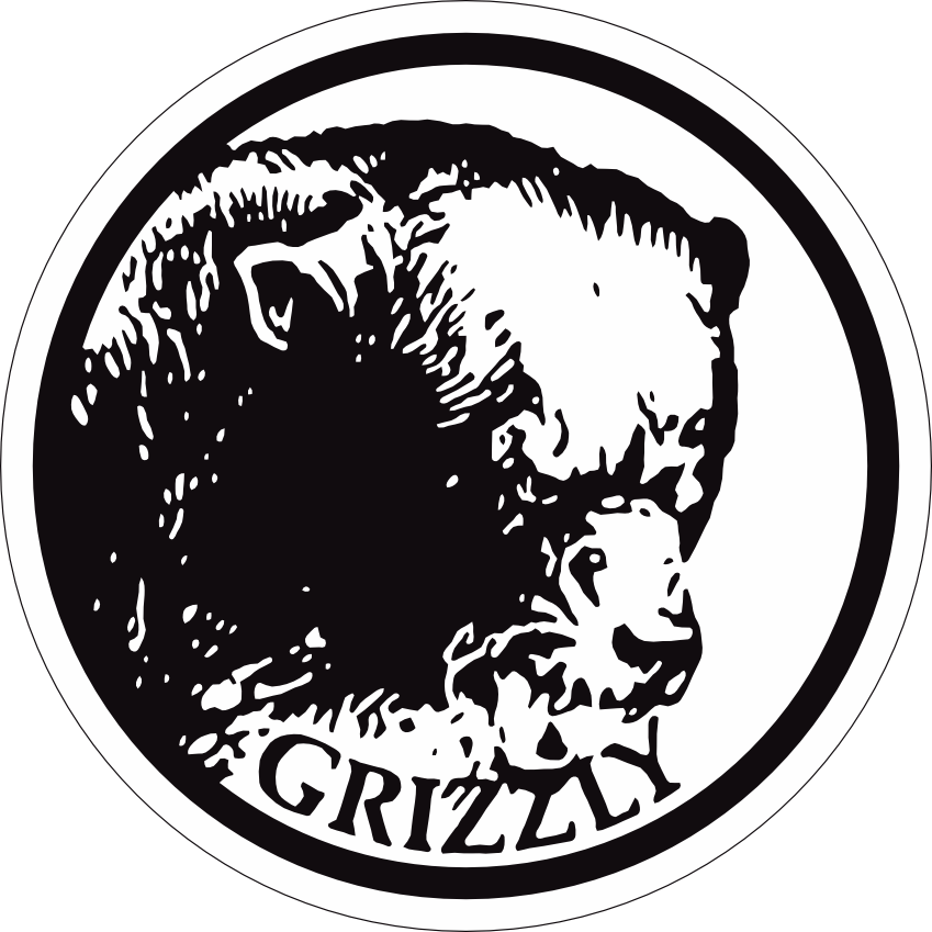 Aktiv Grizzly dekal ca. 1979