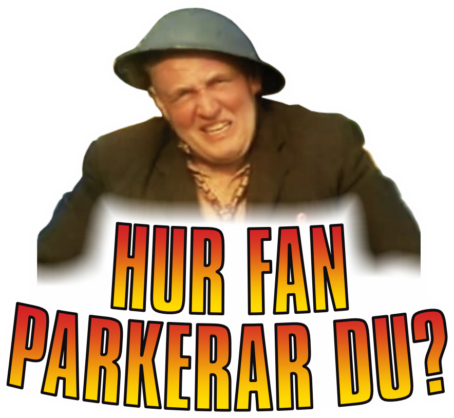 Klassisk dekal med Dynamit Harry från Jönssonligan